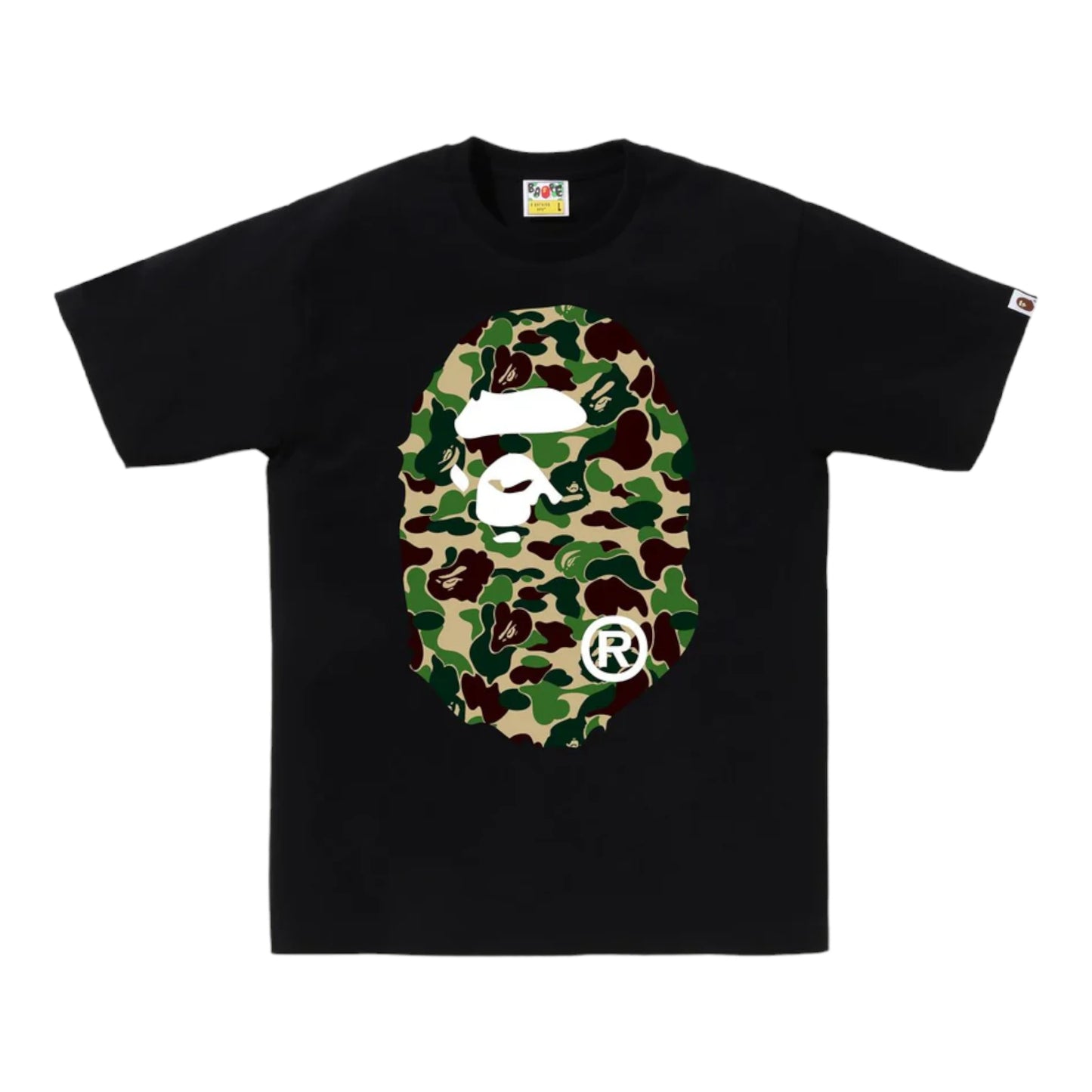 BAPE ABC Camo Big Ape Head Tee