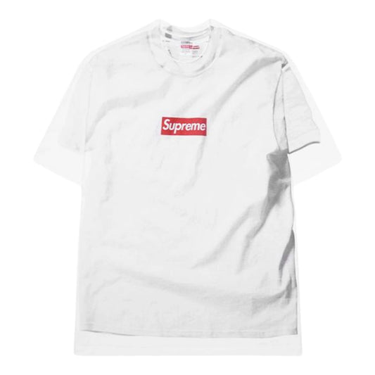 Supreme MM6 Maison Margiela Box Logo Tee "White"