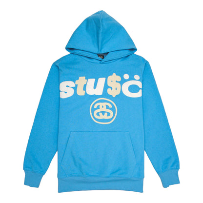 Stussy x CPFM 8 Ball Pigment Dyed Hoodie "Blue" (SS22)