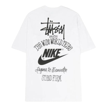 Nike x Stussy The Wide World Tribe T-Shirt White