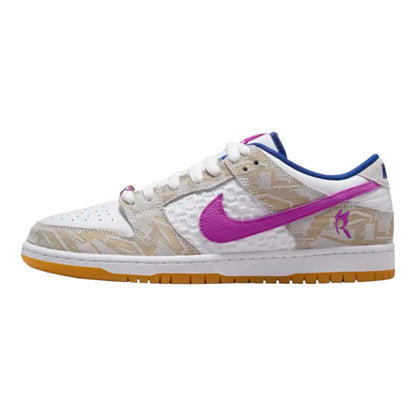 Nike SB Dunk Low Pure Platinum and Vivid Purple "Rayssa Leal" -  FZ5251-001