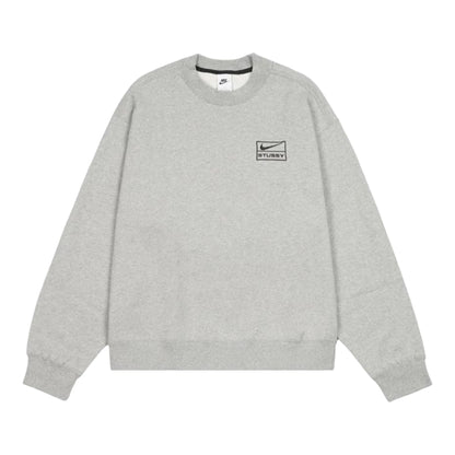 Nike x Stussy Crew Fleece Gray (SS23)