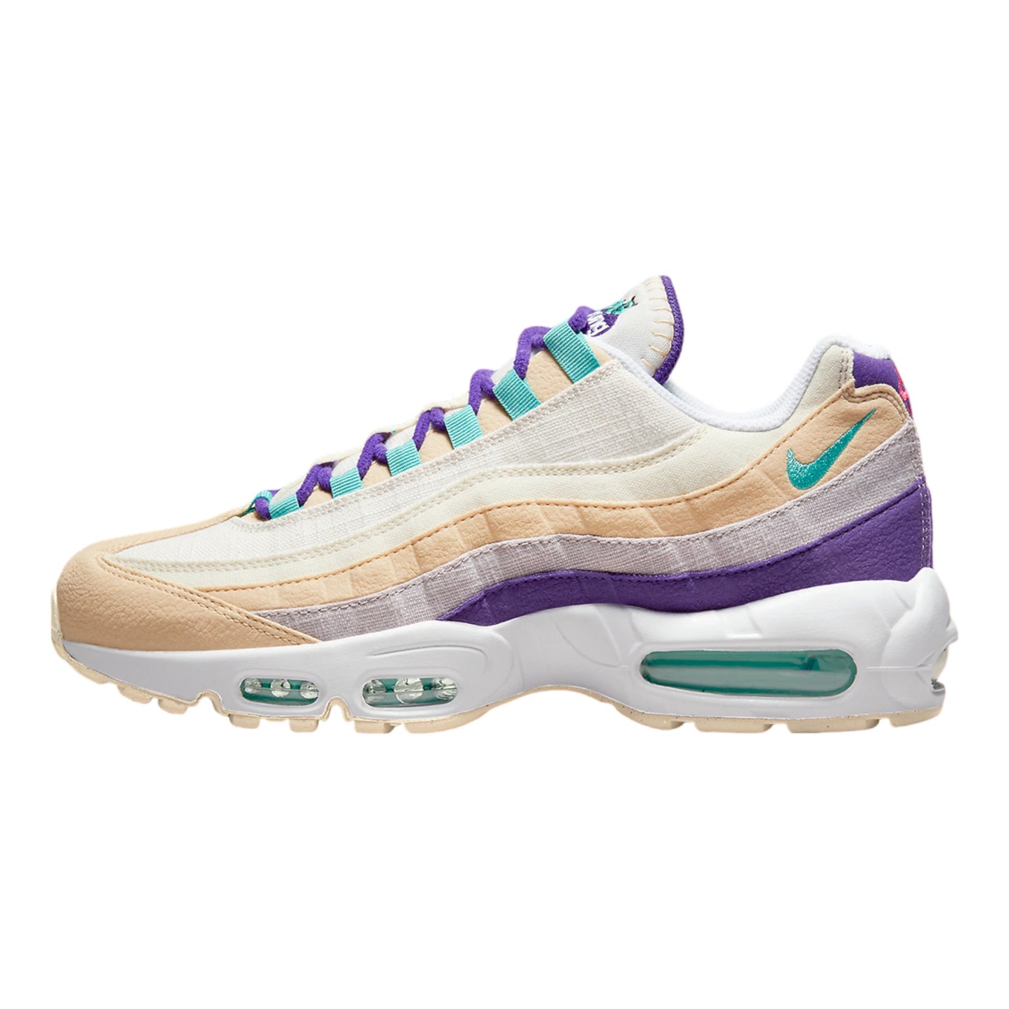 Nike Air Max 95 Air Sprung Sail Purple Teal - DH4755-200