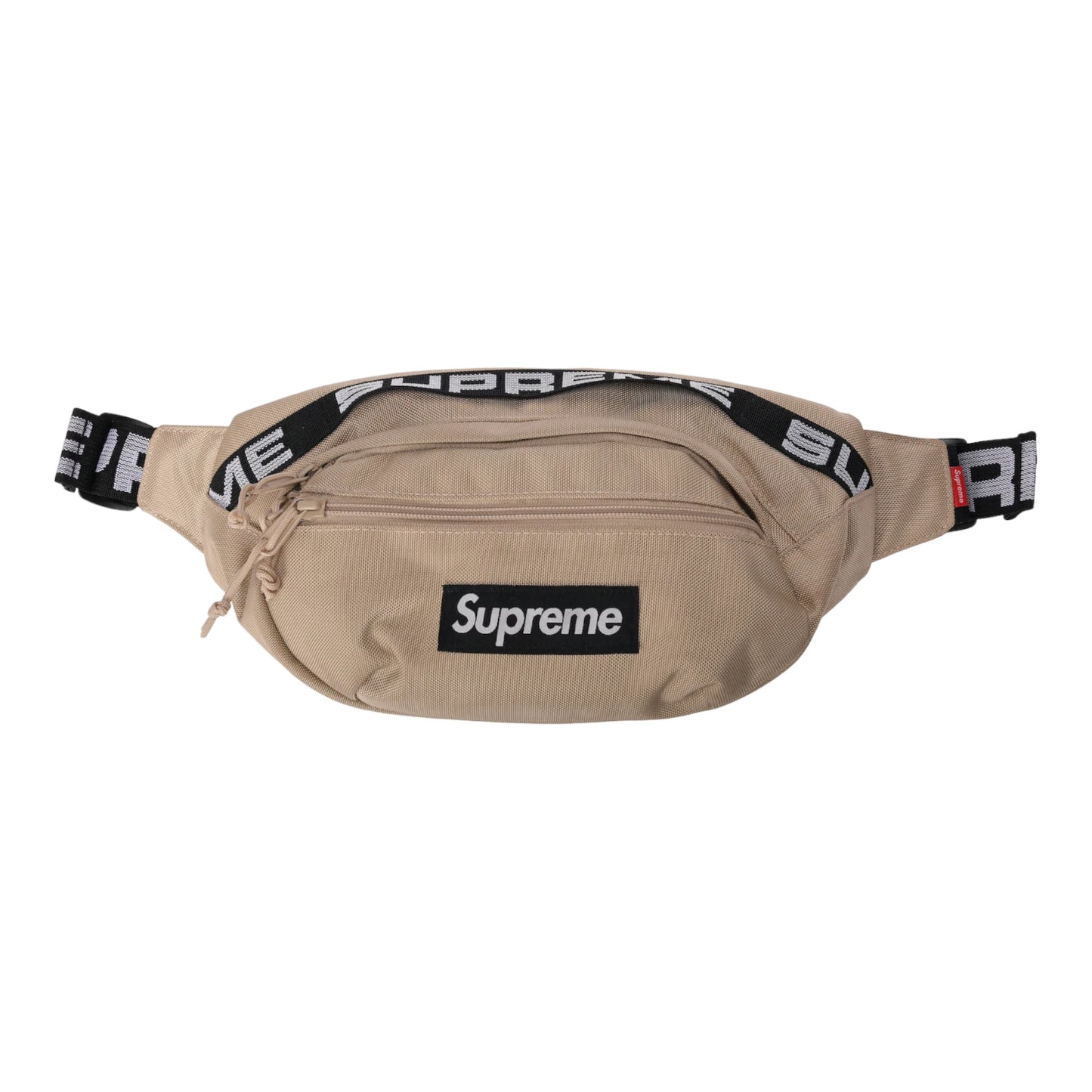 Supreme Leather Shoulder Bag "Black/Red"