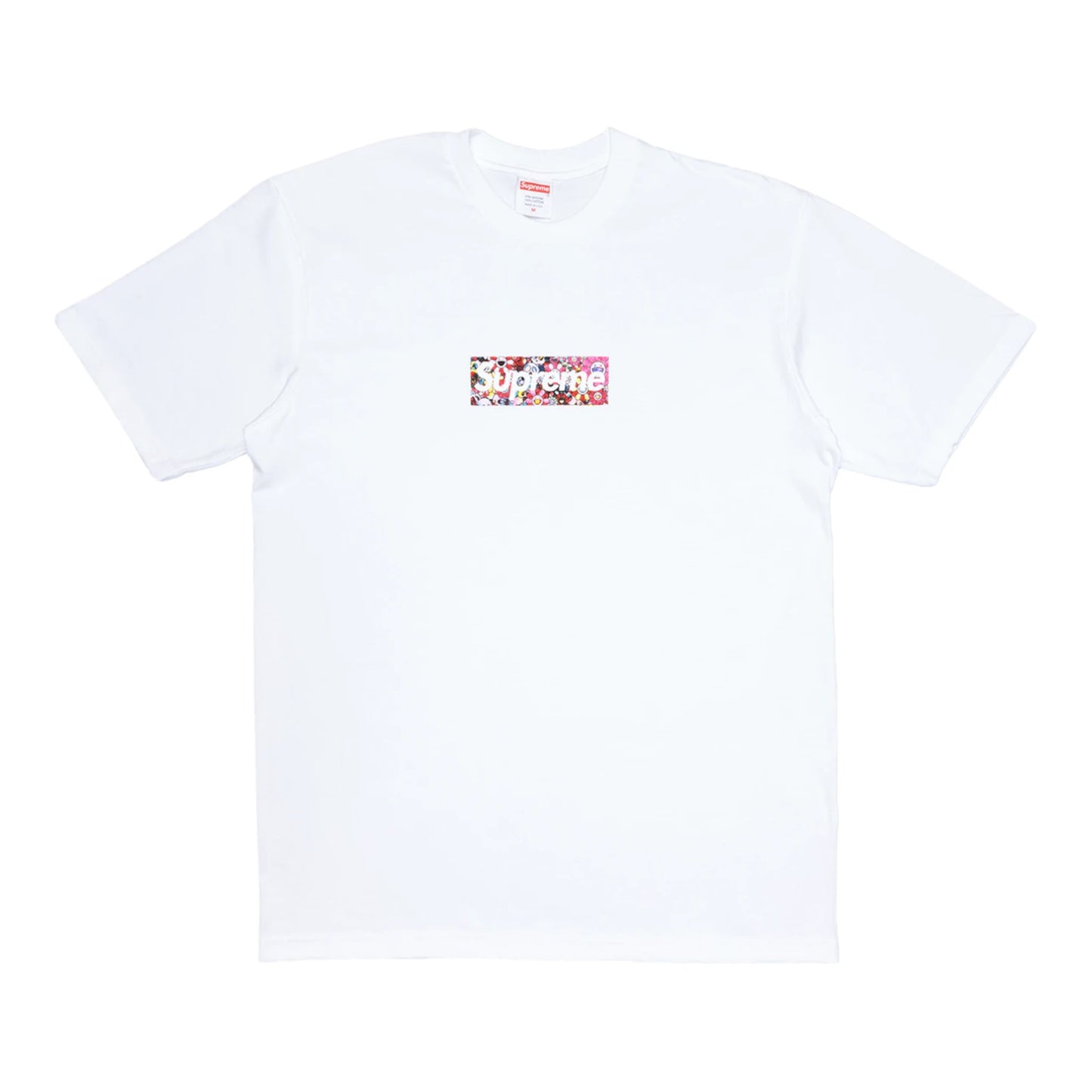 Supreme Takashi Murakami COVID-19 Relief Box Logo Tee "White"