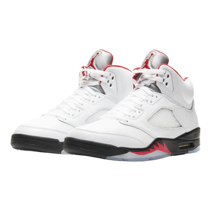 Jordan 5 Retro Fire Red Silver Tongue (2020) - DA1911-102