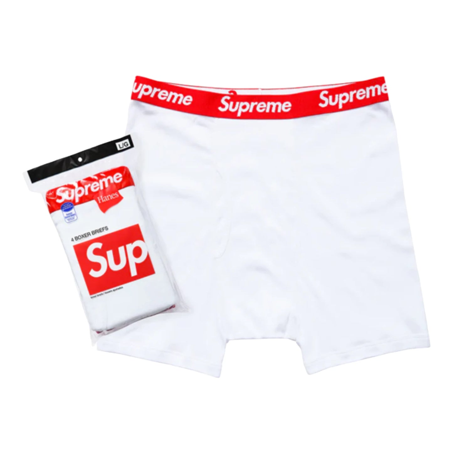 Supreme Boxer Shorts "Black/White/Grey"