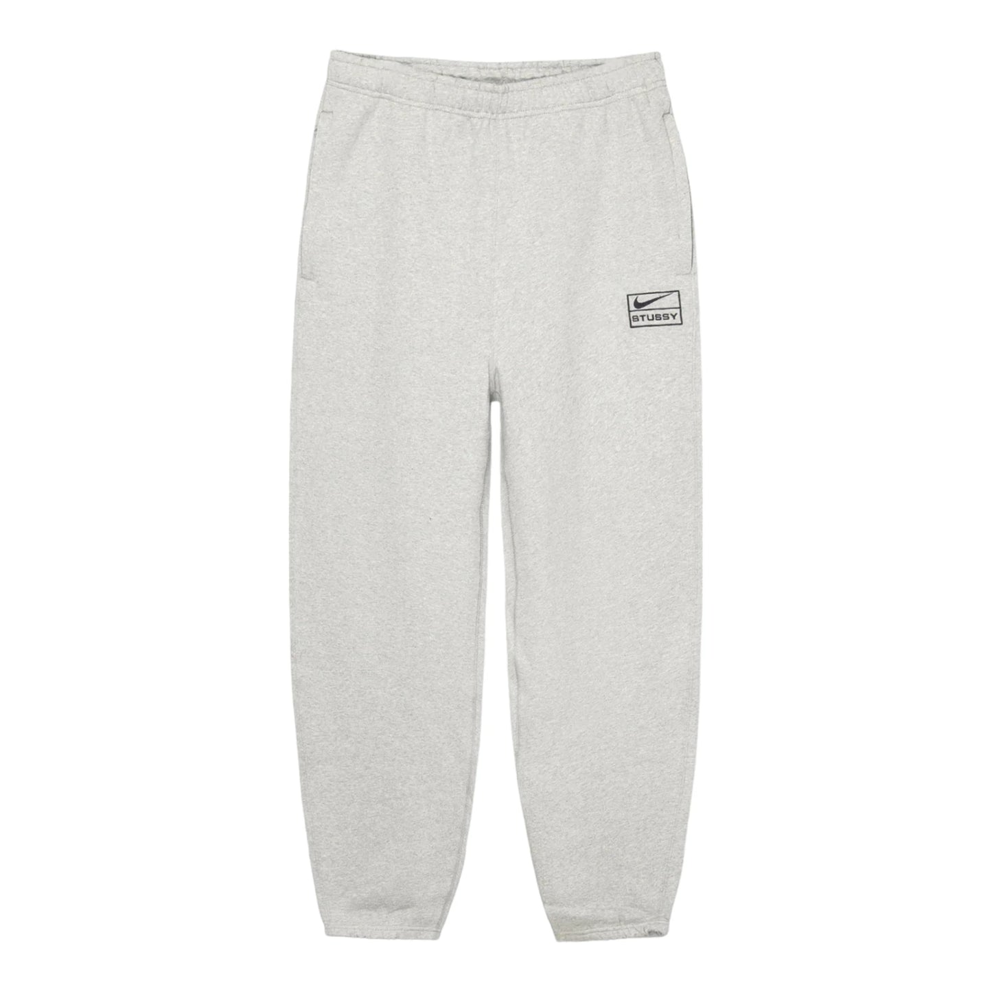 Stussy x Nike Fleece Pant "Black/Grey Heather/Light Bone" (SS24)