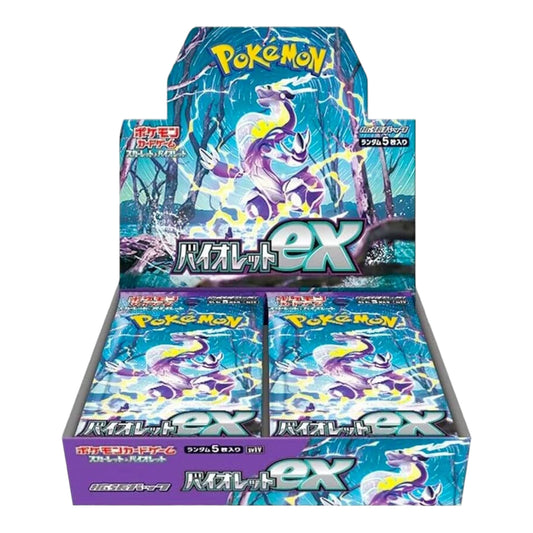 Pokemon Kartenspiel Scarlet &amp; Violet Erweiterungspaket "Violet ex" Box Japan