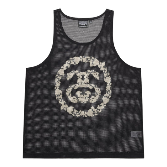 Stüssy &amp; Denim – Tears – Netz-Tanktop