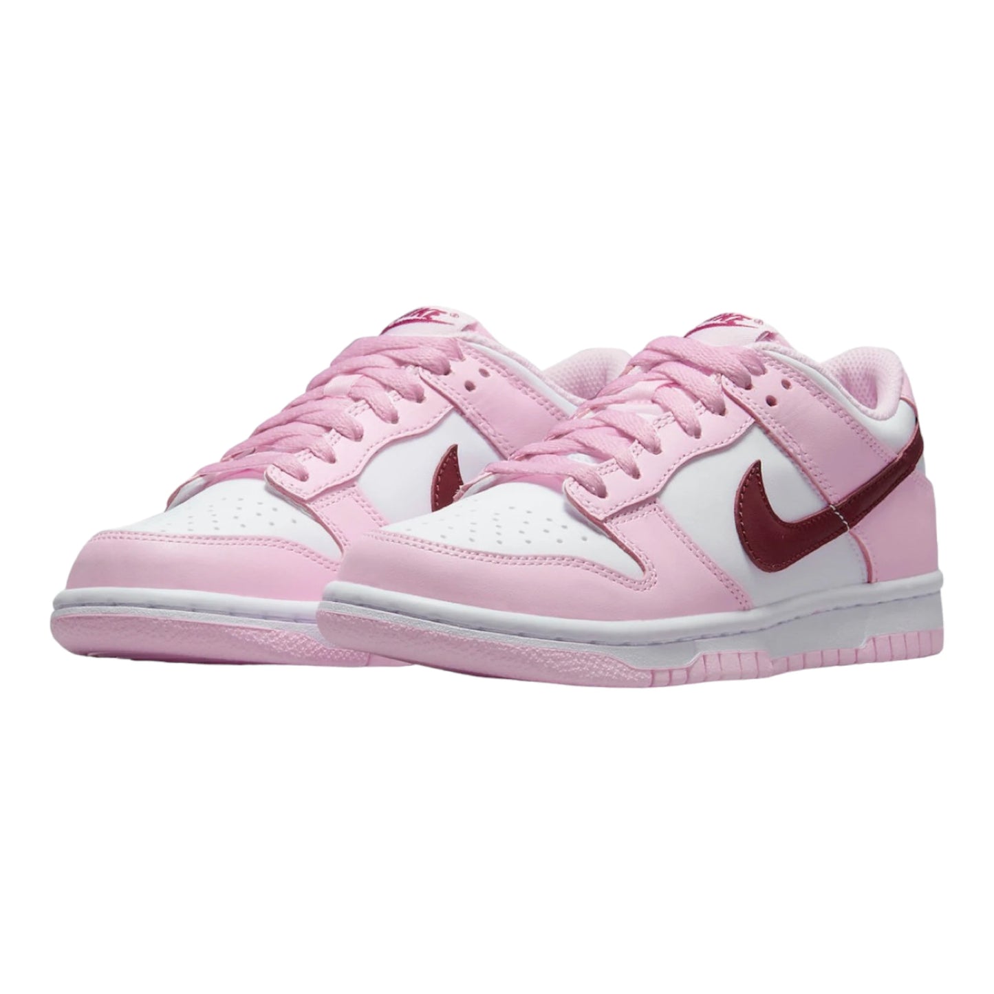 Nike Dunk Low Pink Foam Red White (GS) - CW1590-601