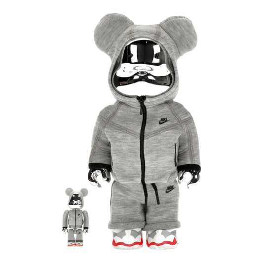 Bearbrick x Nike Tech Fleece N98 100 % &amp; 400 % Set