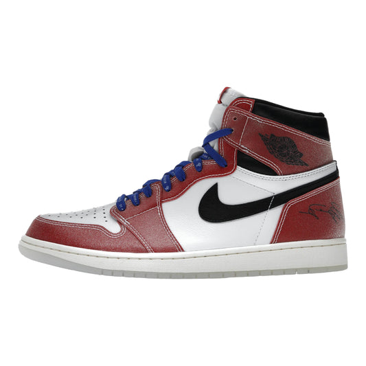 Jordan 1 Retro High Trophy Room Chicago (Friends and Family) (mit blauen Schnürsenkeln) - DA2728-100-FF