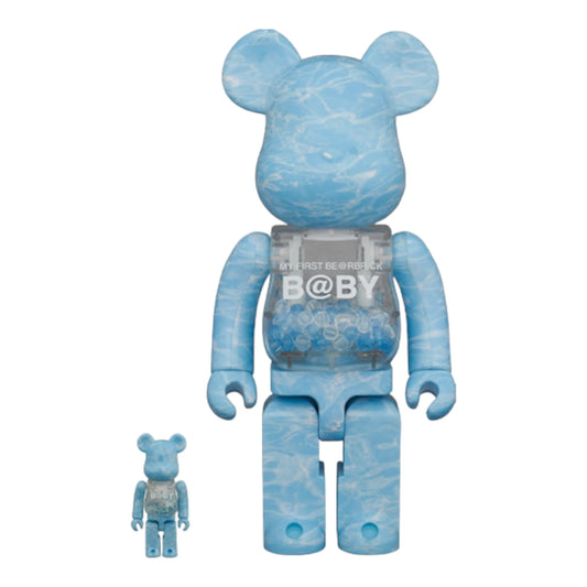 Bearbrick MY FIRST BE @ RBRICK B @ BY WATER CREST Ver. 100% &amp; 400% Set