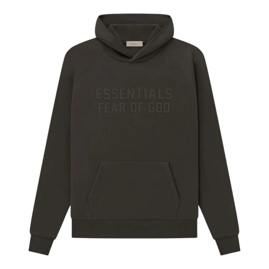 Fear Of God Essentials Bluza Hoodie Off Black (SS23)