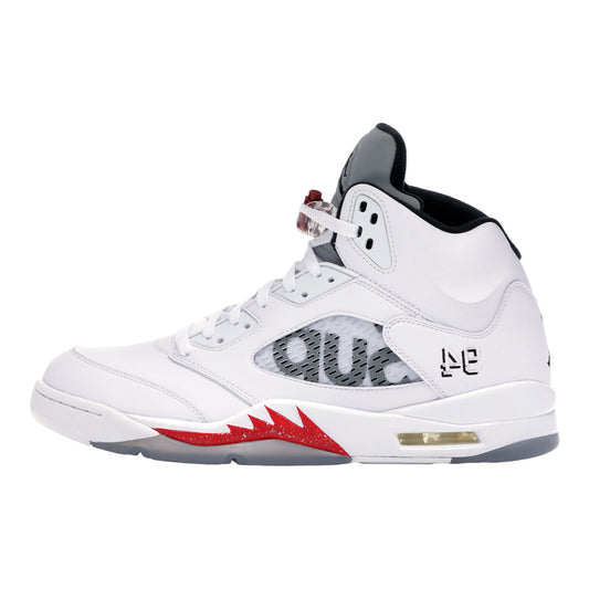 Jordan 5 Retro Supreme Weiß - 824371-101