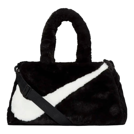 Nike Faux Fur Tote Bag Black - DQ5804-010