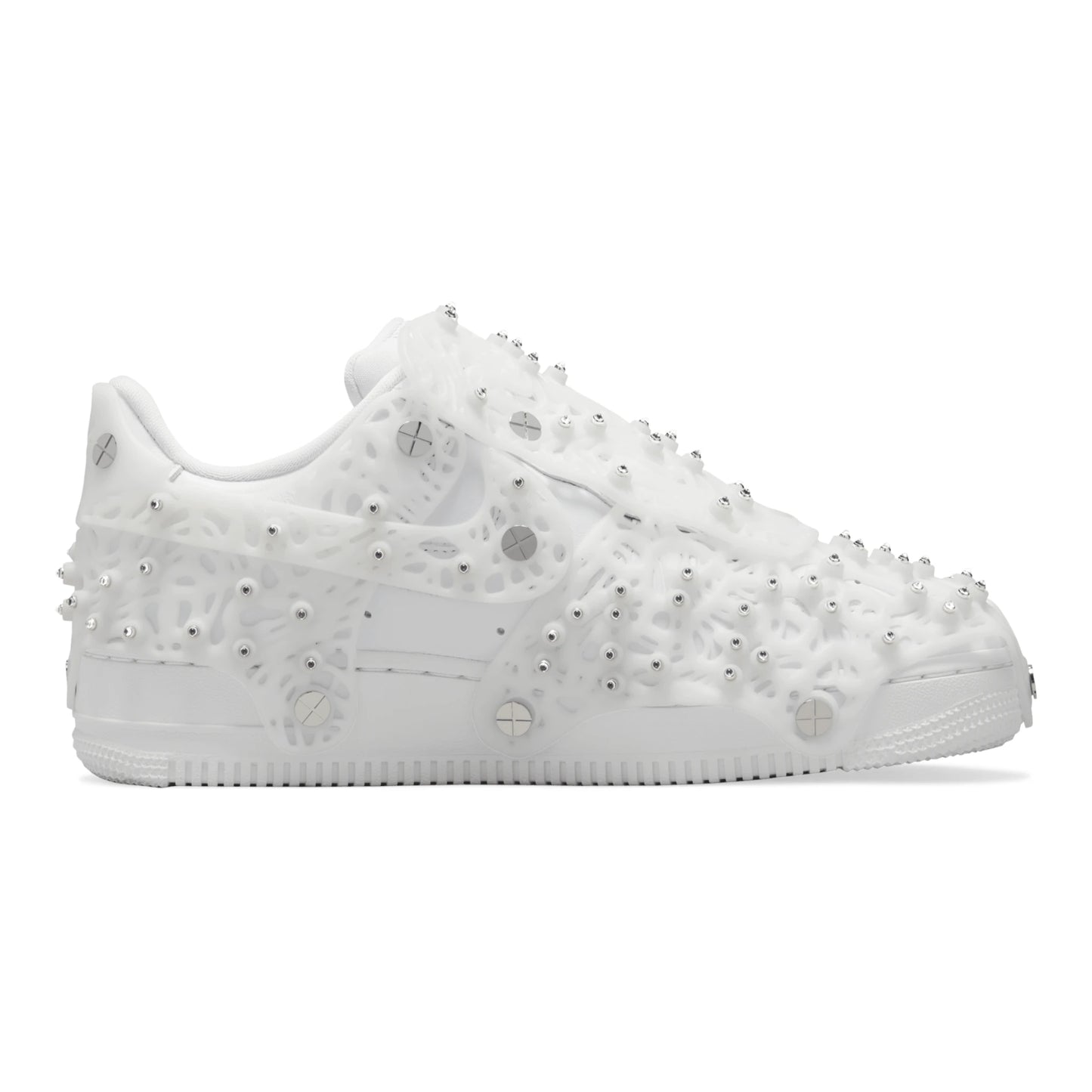 Nike Air Force 1 Low Swarovski Retroreflective Crystals White (Women's) - CV7668-100