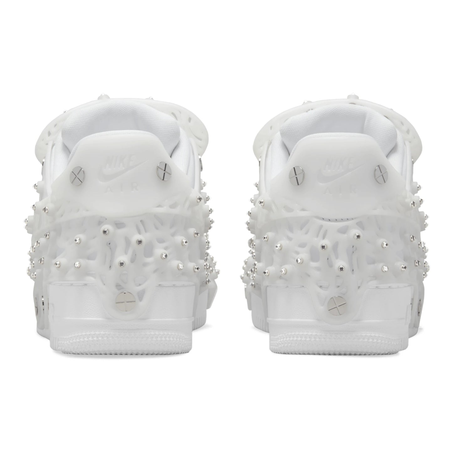 Nike Air Force 1 Low Swarovski Retroreflective Crystals White (Women's) - CV7668-100