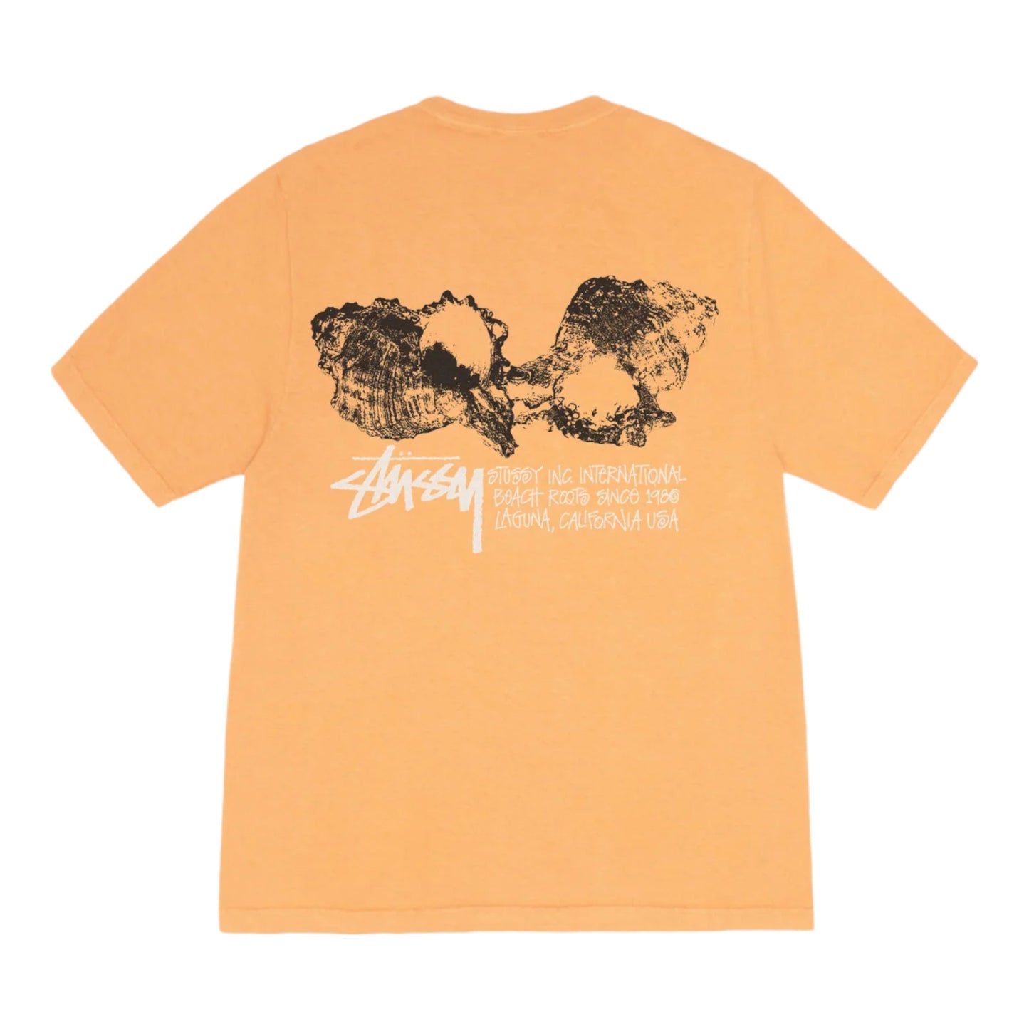 Stussy Shells T-Shirt mit Pigmentfärbung