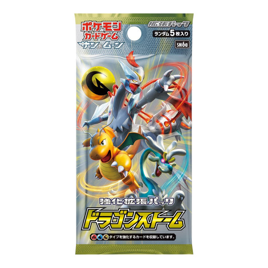 Pokémon Card Game Sun & Moon Expansion Pack Dragon Storm Box Japan