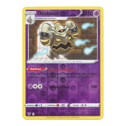 Pokémon Dusknoir [Reverse Holo] #71