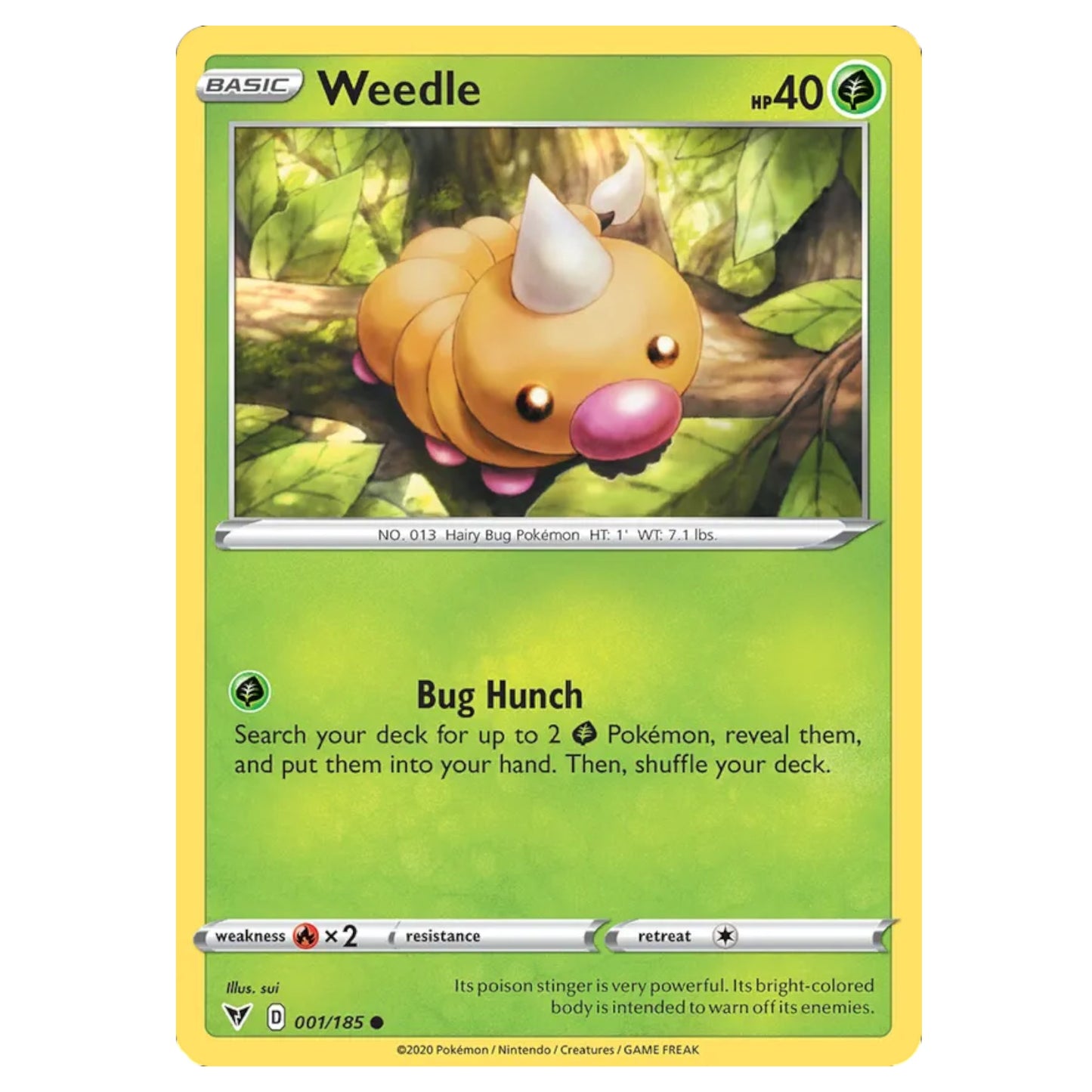 Pokémon Weedle #1