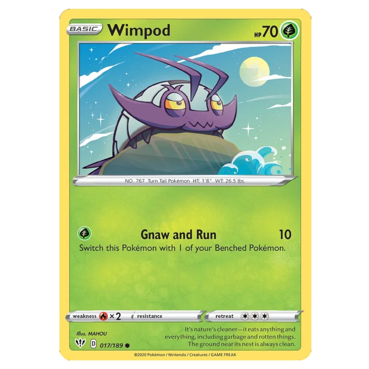 Pokémon Wimpod #17