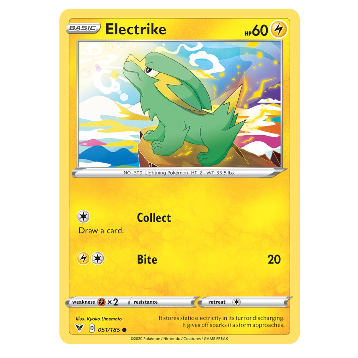 Pokémon Electrike #051/185