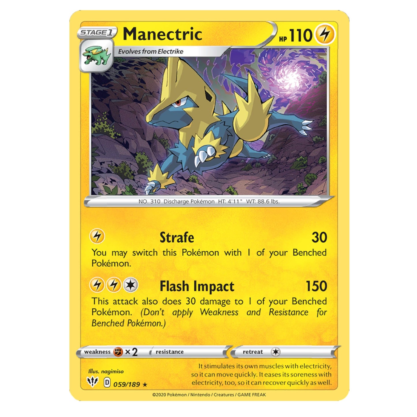 Pokémon Manectric #59