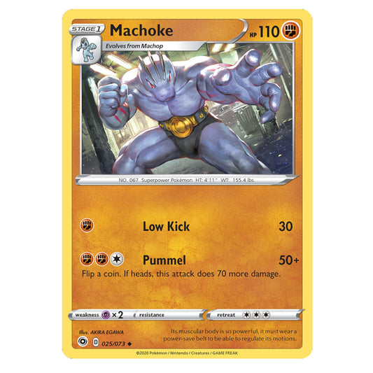 Pokémon Machoke #25