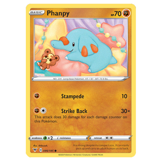 Pokémon Phanpy #086/185