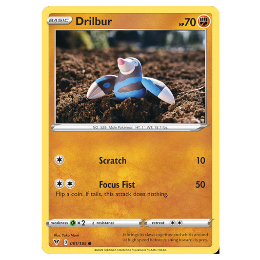 Pokémon Drilbur #91