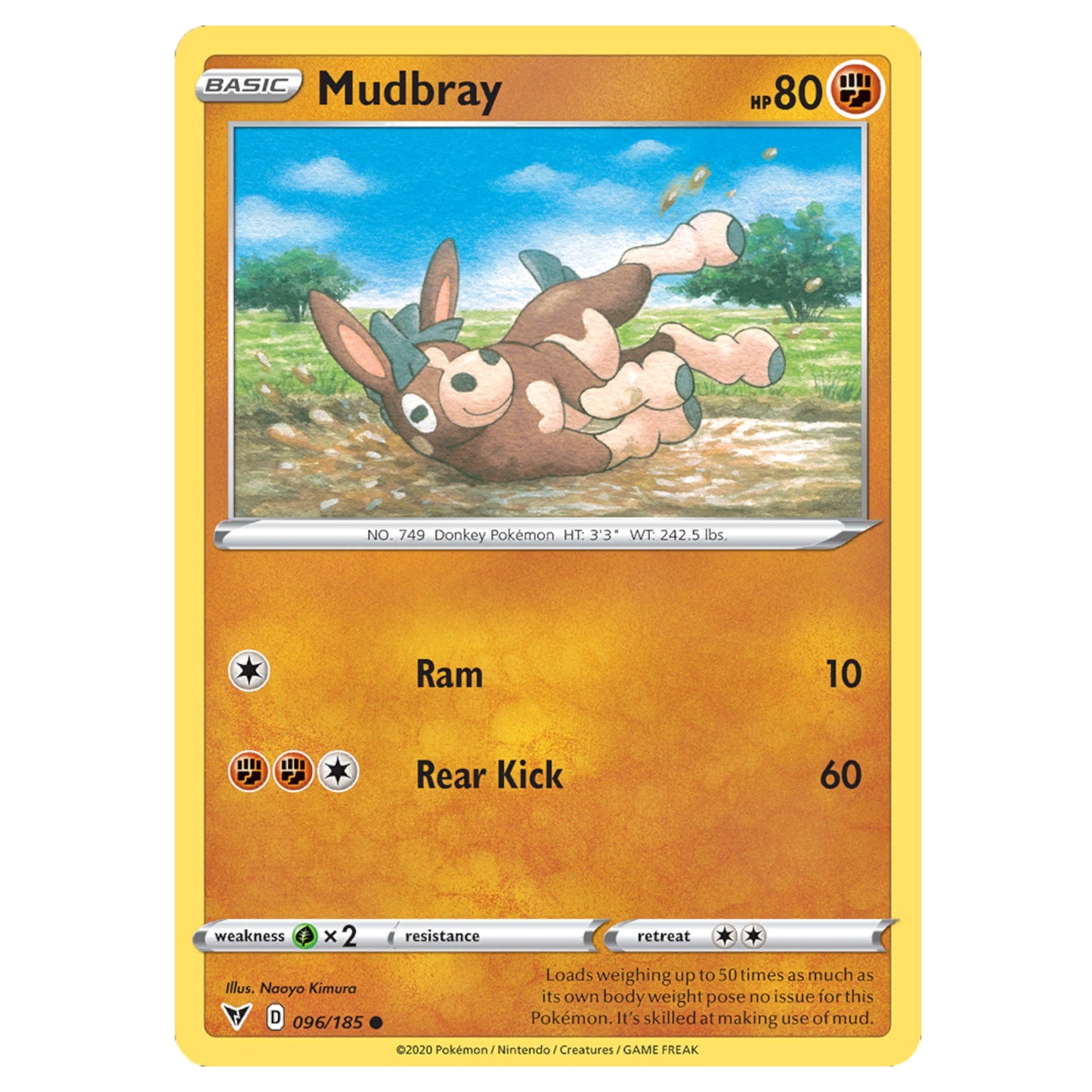 Pokémon Mudbray #96