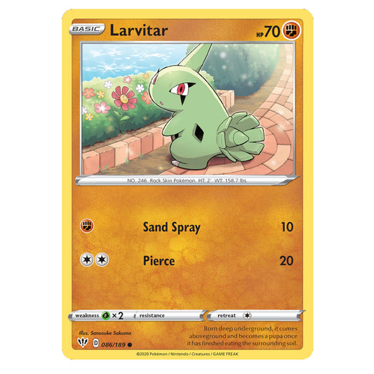 Pokémon Larvitar #86