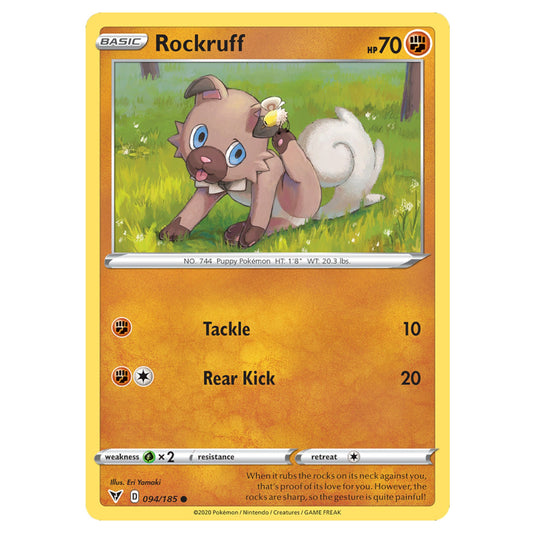 Pokémon Rockruff #086/189