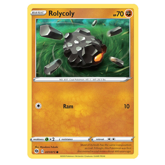 Pokémon Rolycoly #031/073