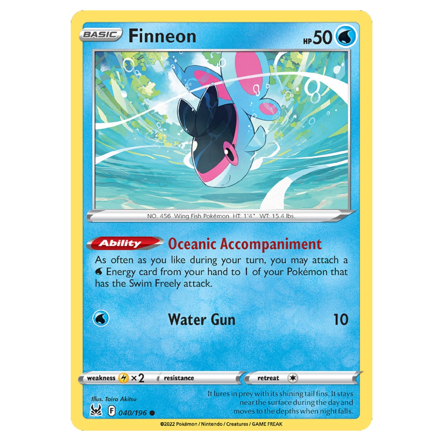 Pokémon Finneon #40