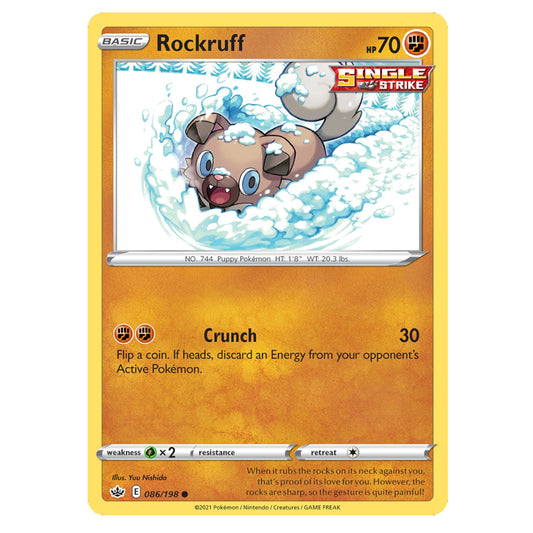 Pokémon Rockruff #086/198