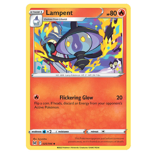 Pokémon Lampent #025/196