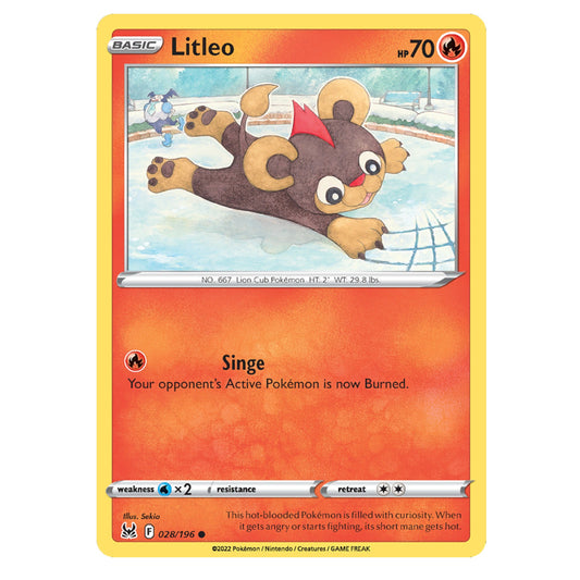 Pokémon Litleo #028/196