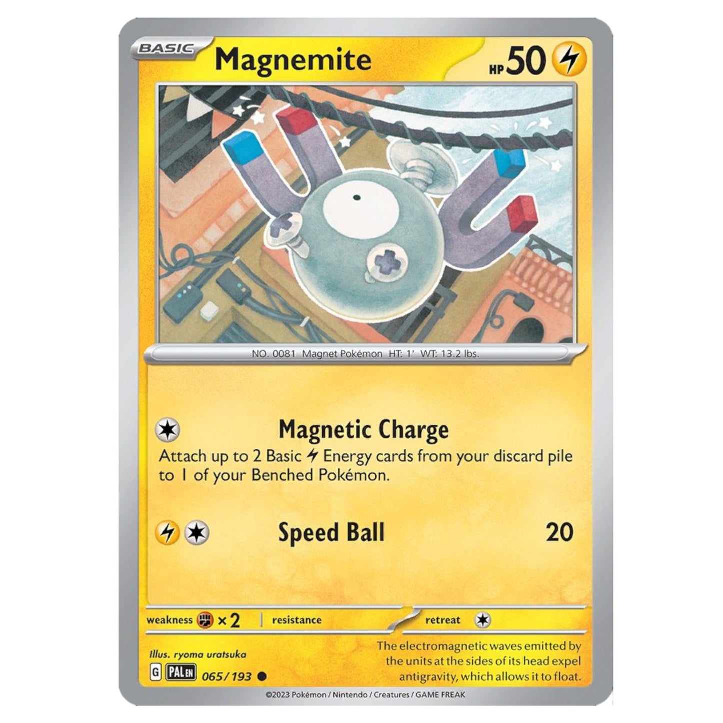 Pokémon Magnemite #065/193