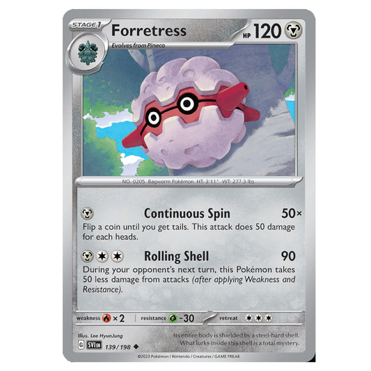 Pokémon Forretress #139/198