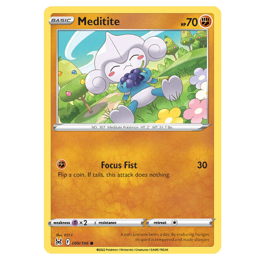 Pokémon Meditite #099/196