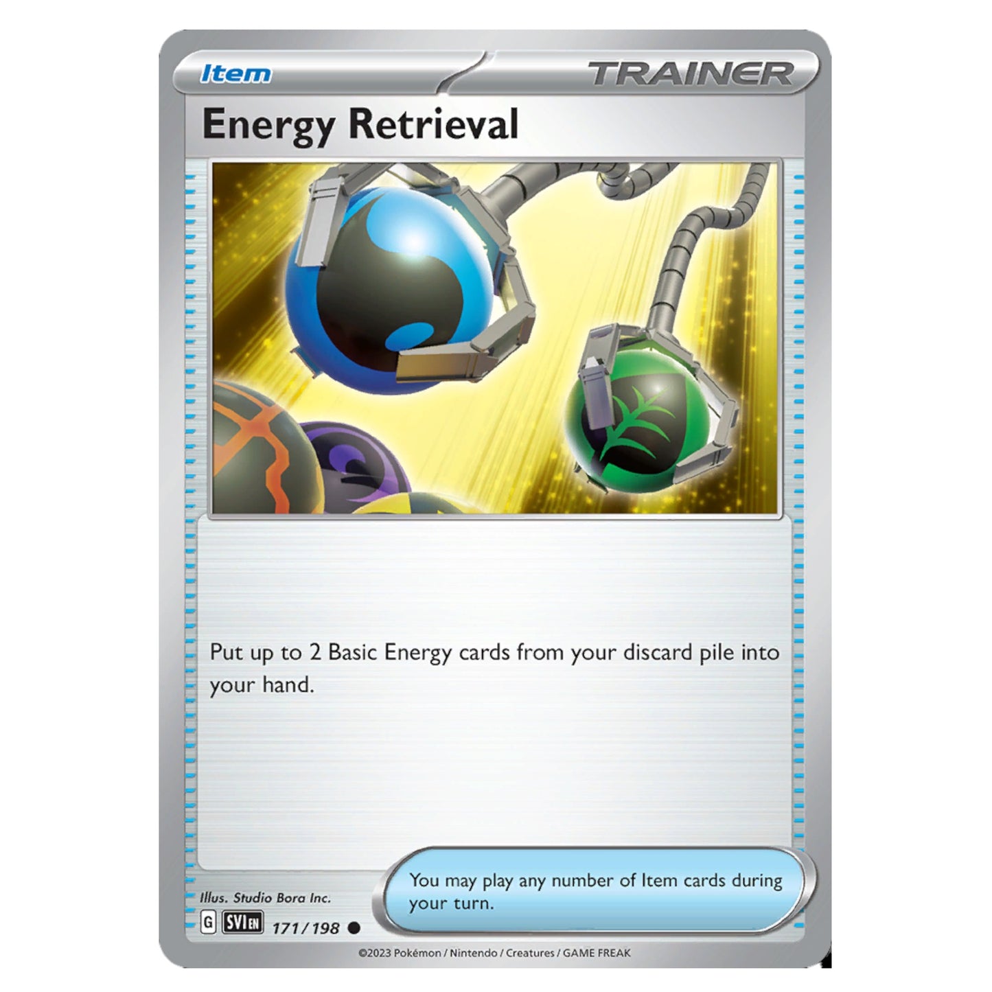 Pokémon Trainer Item Energy Retrieval #171/198