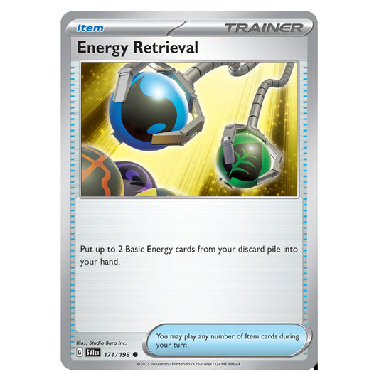 Pokémon Trainer Item Energy Retrieval #171/198