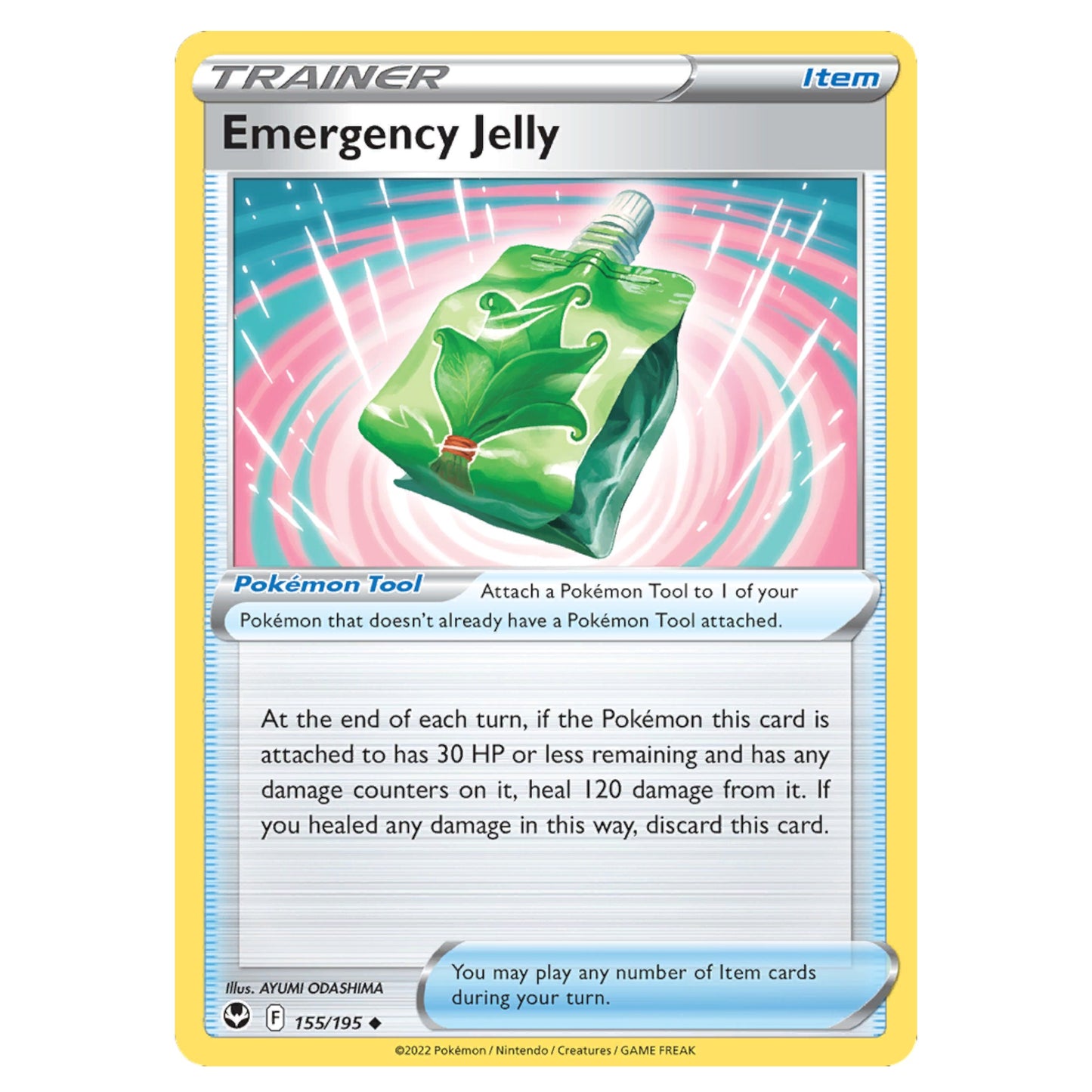 Pokémon Trainer Item Emergency Jelly #155/195