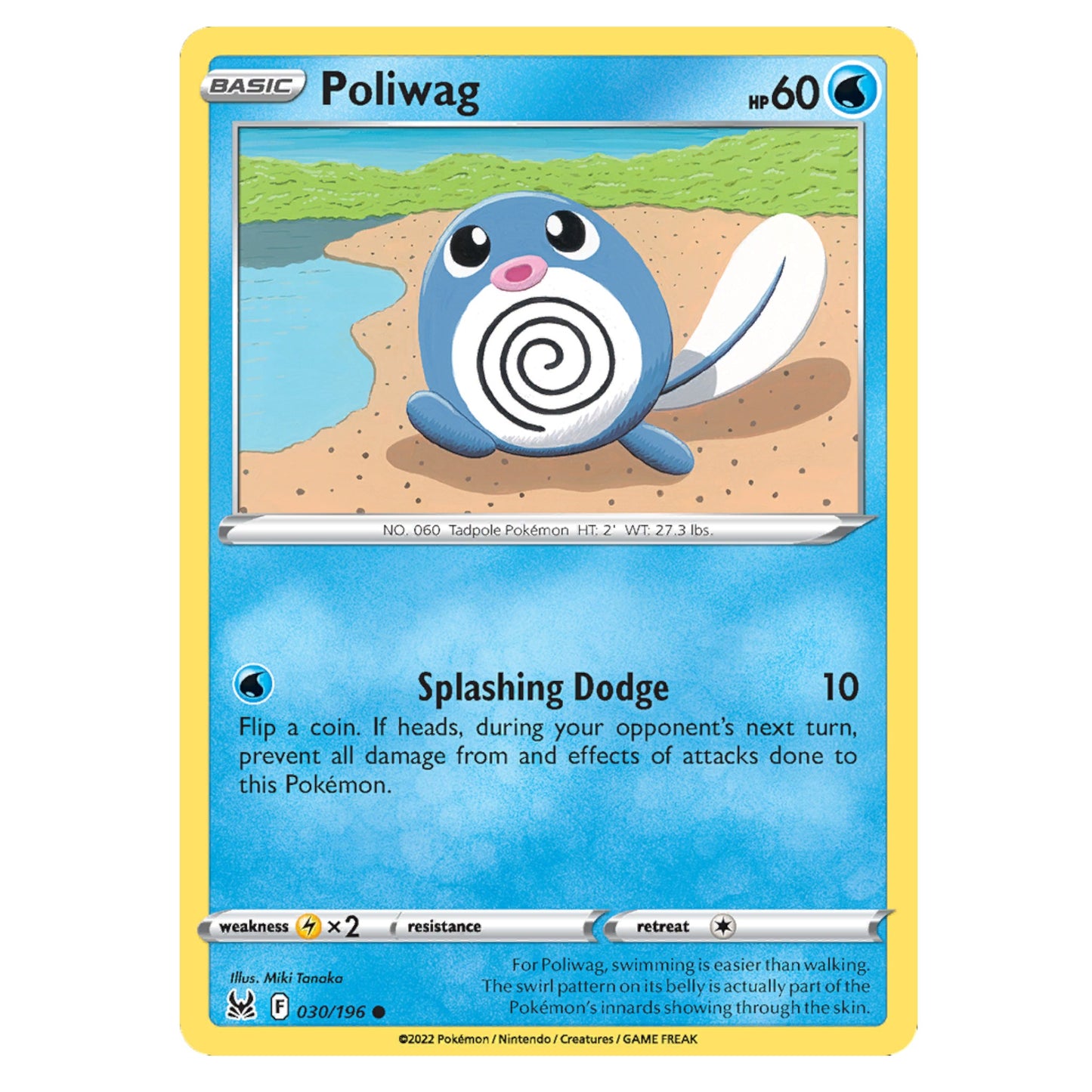 Pokémon Poliwag #030/196