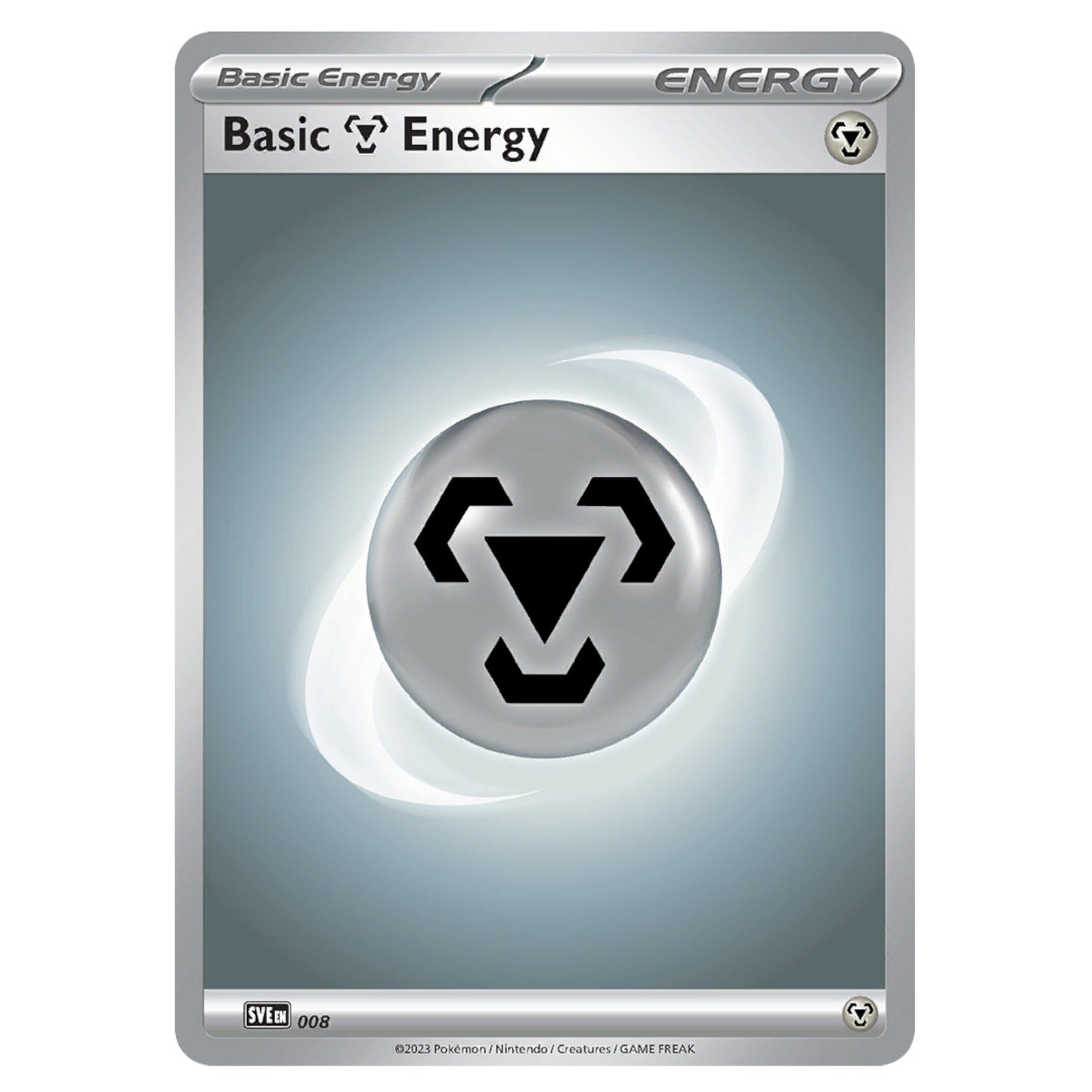 Pokémon Energy Basic Energy Basic Metal Energy #008/016