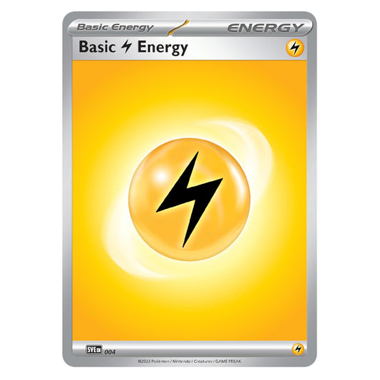 Pokémon Energy Basic Energy Basic Lightning Energy #004/016